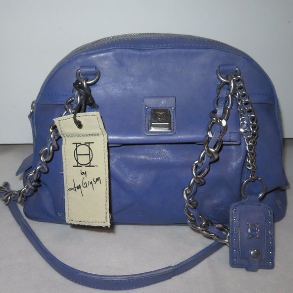 Olivia Harris Le Ti Chain Strap Small Bowler Bag - Picture 2 of 15